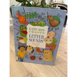 Kathy Ross Crafts Letter Sounds Hardcover Childrens Book Illustrated By Jan Barg